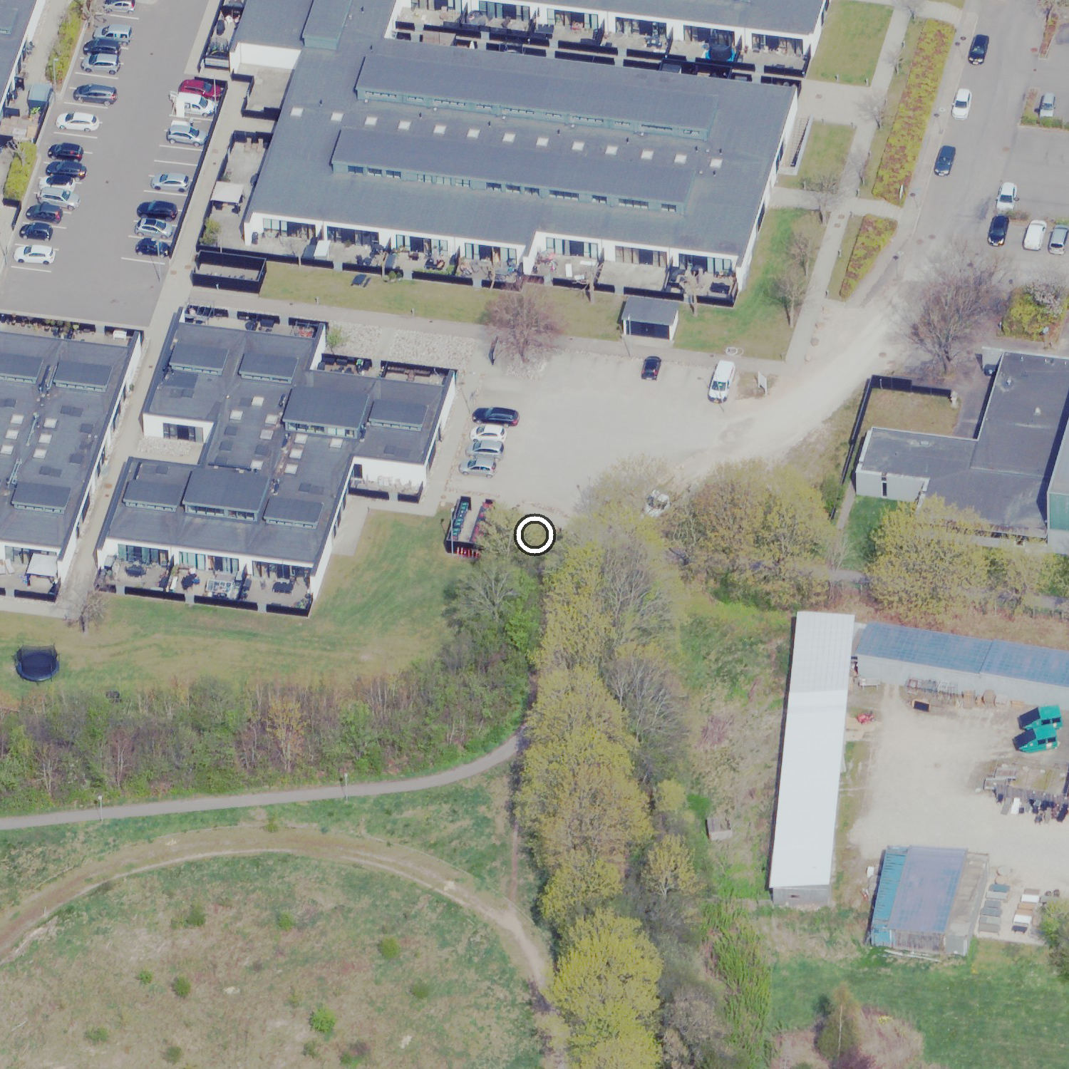 Skråfoto af Nordstjerneskolen