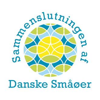SAMMENSLUTNINGEN AF DANSKE SMÅØER logo