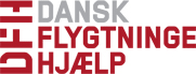 DANSK FLYGTNINGEHJÆLP logo