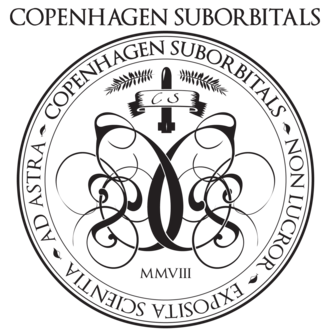 Foreningen Copenhagen Suborbitals logo
