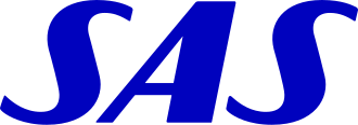 Scandinavian Airlines System Denmark-Norway-Sweden logo