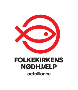FOLKEKIRKENS NØDHJÆLP logo