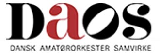 DANSK AMATØRORKESTER SAMVIRKE logo